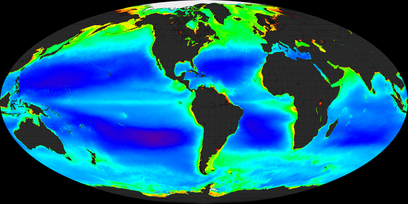 Illustration for article titled How to Understand These Gorgeous Satellite Data Maps of the Earth